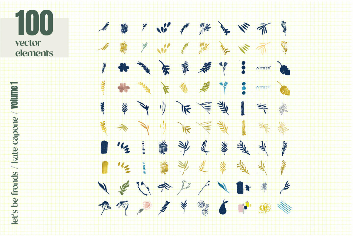 Let s Be Fronds Pattern Pack 3