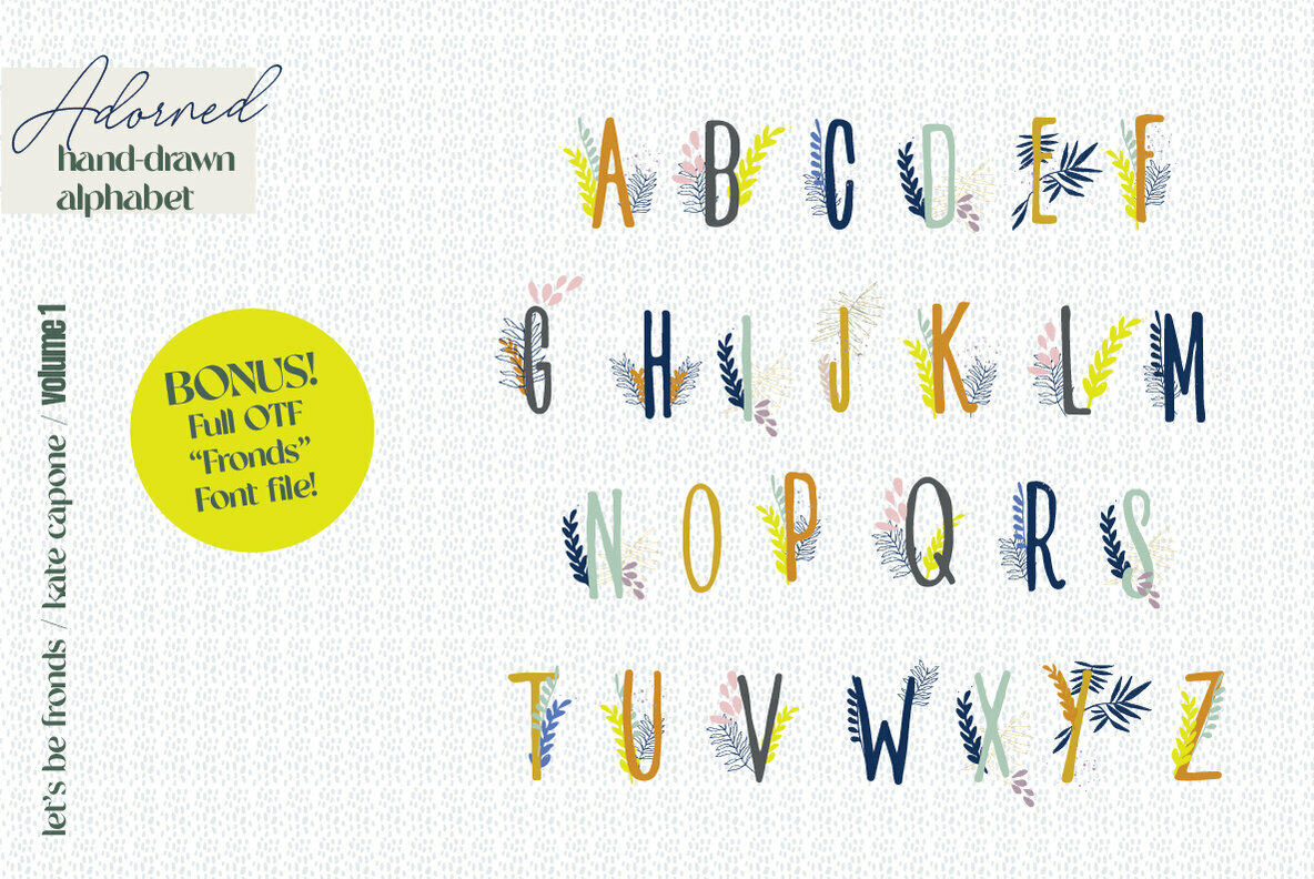 Let s Be Fronds Pattern Pack 4