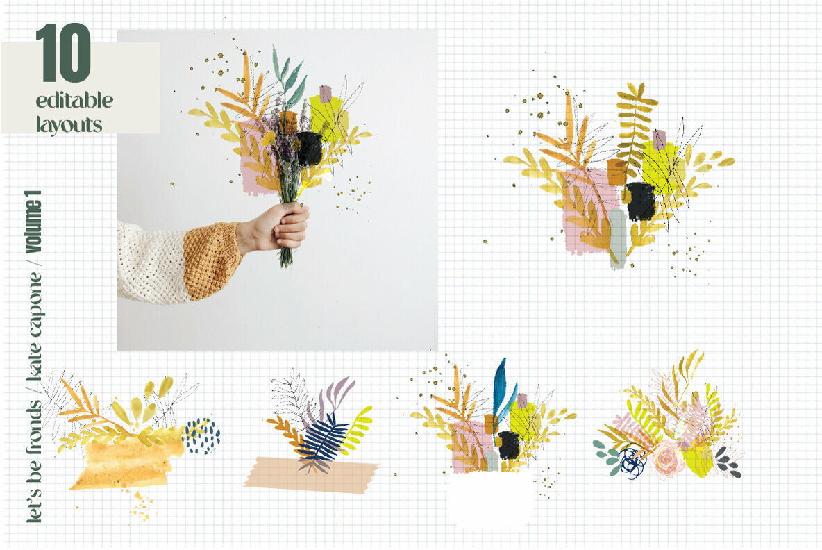 Let s Be Fronds Pattern Pack 5