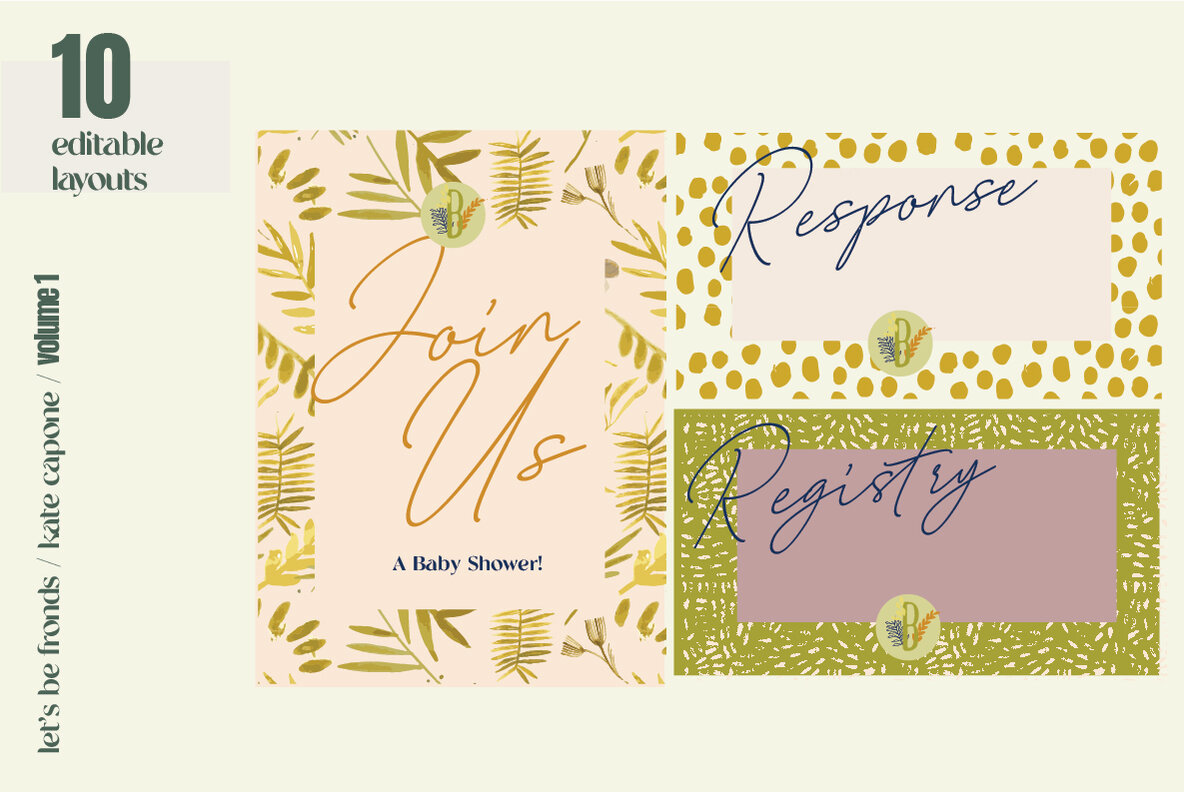 Let s Be Fronds Pattern Pack 6