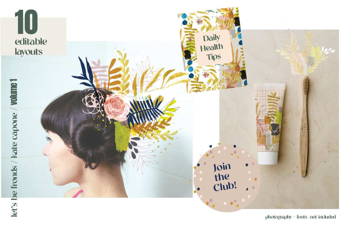 Let s Be Fronds Pattern Pack 7