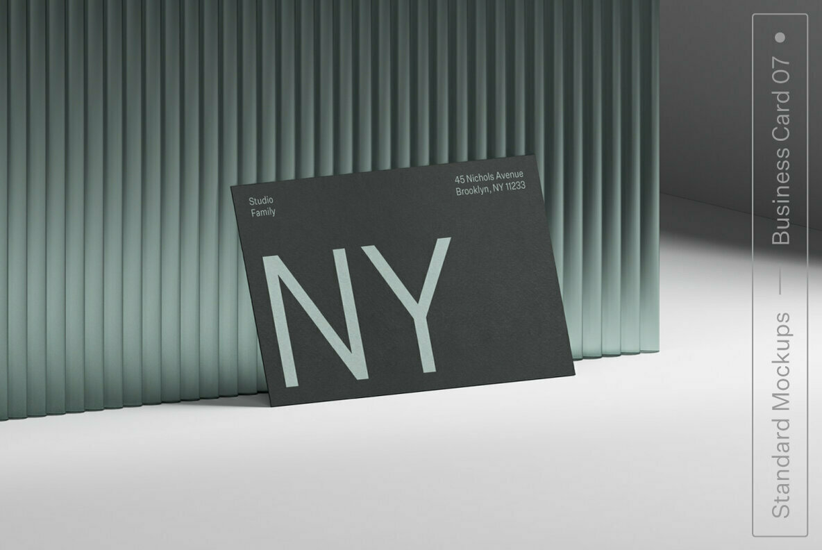 Business Card 07 Standard Mockup 1