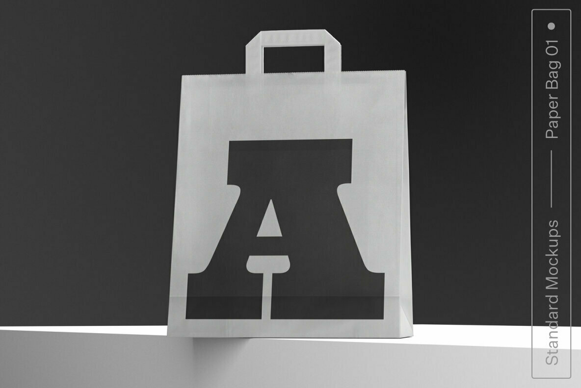 Paper Bag 01 Standard Mockup 1