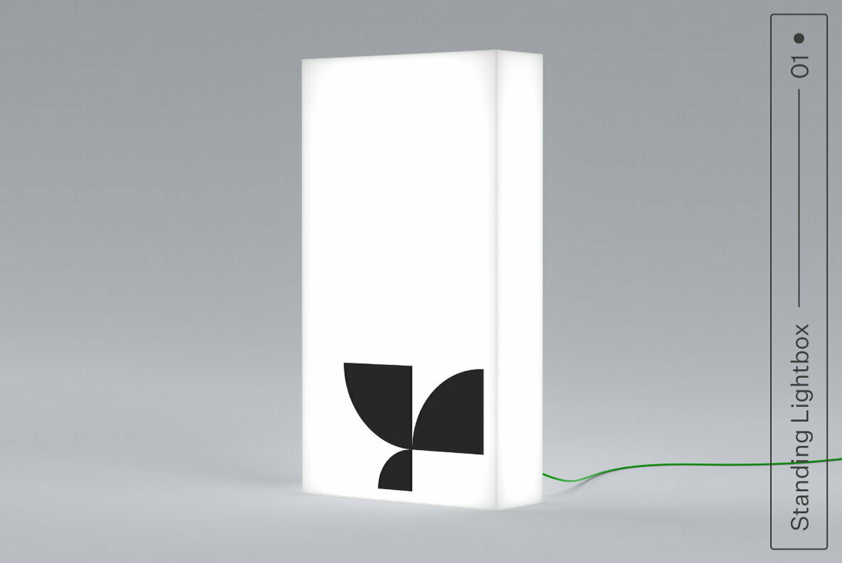 Standing Lightbox 01 Standard Mockup 1