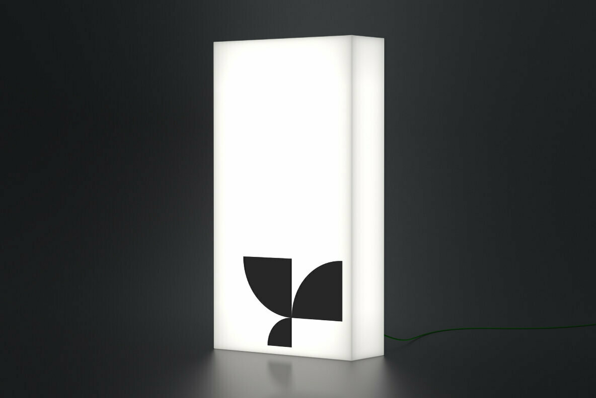 Standing Lightbox 01 Standard Mockup 2