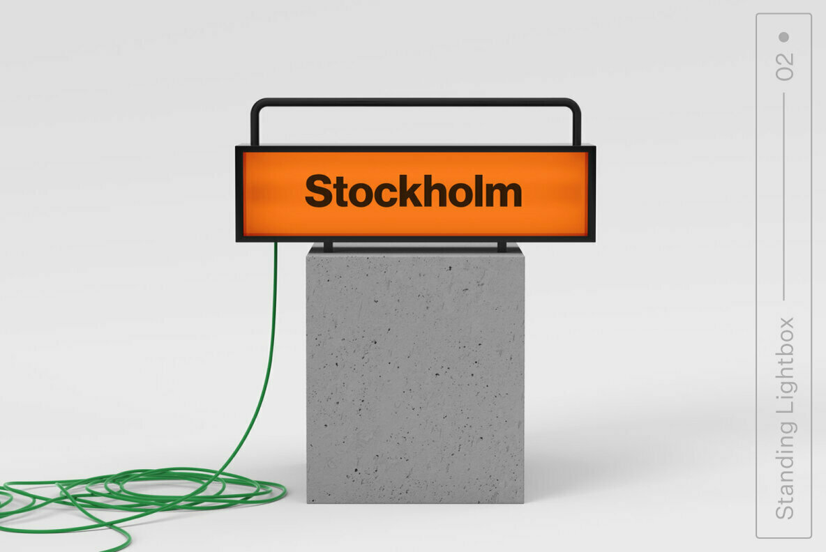 Standing Lightbox 02 Standard Mockup 1