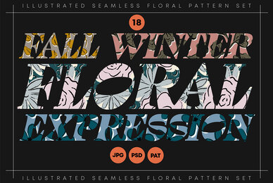Winter Floral Expression Patterns