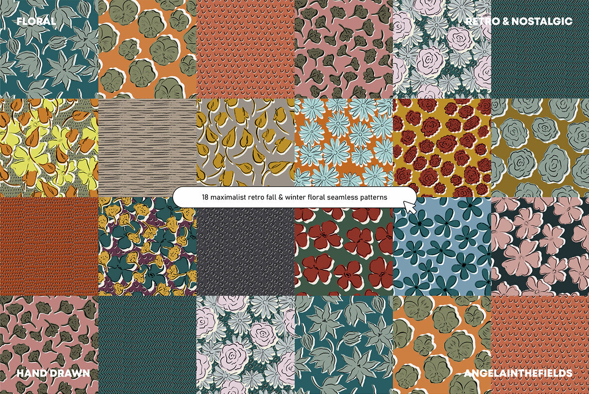 Winter Floral Expression Patterns 3