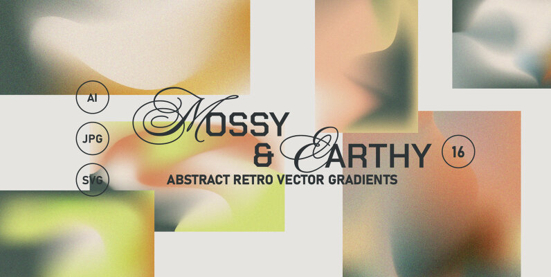 Organic Earthy Vector Gradients