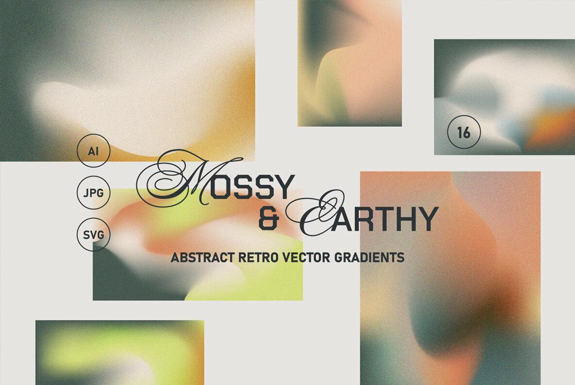 Organic Earthy Vector Gradients 1
