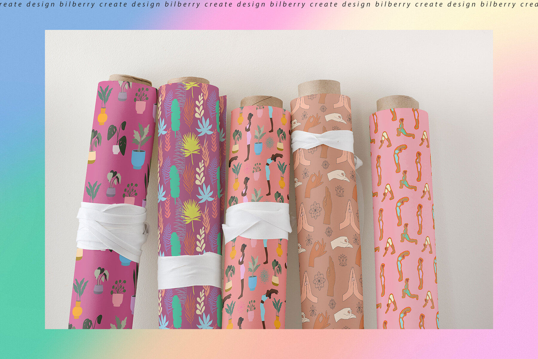 Rise and Shine Yoga Art Set  8