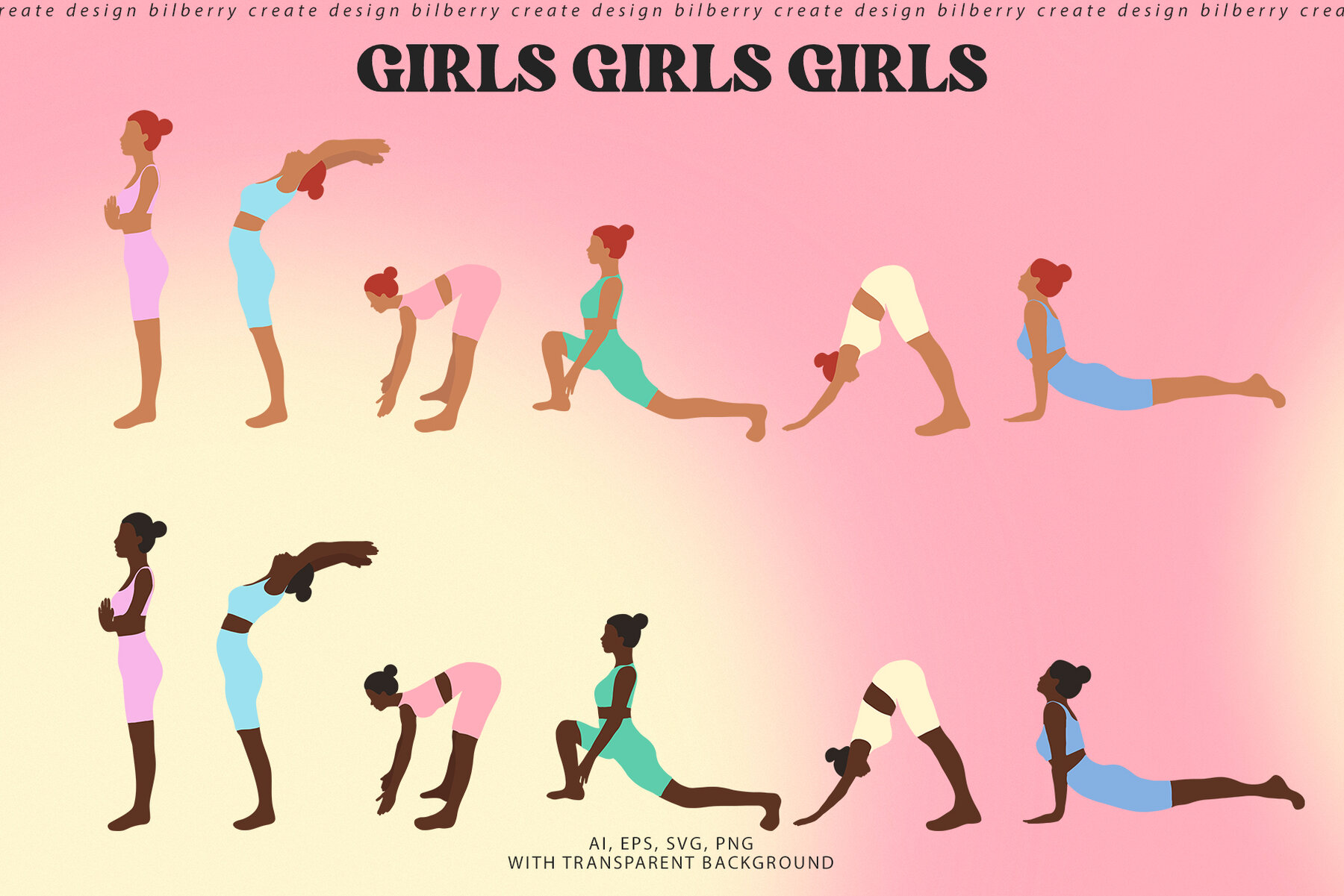 Rise and Shine Yoga Art Set  10