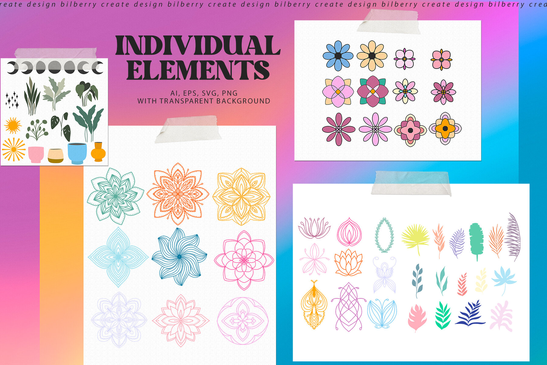 Rise and Shine Yoga Art Set  14