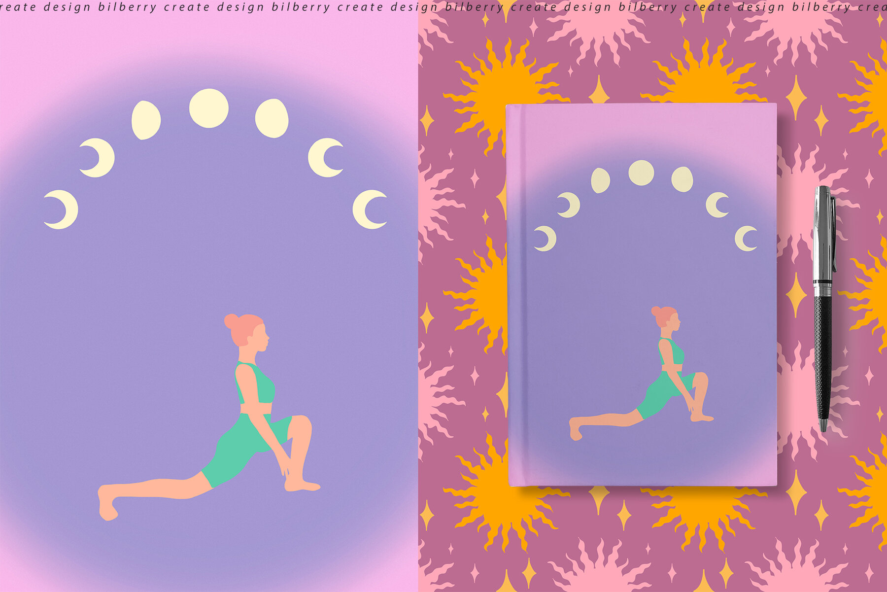 Rise and Shine Yoga Art Set  16