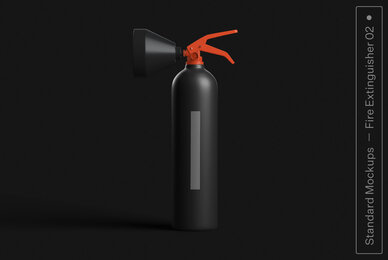 Fire Extinguisher 02 Standard Mockup