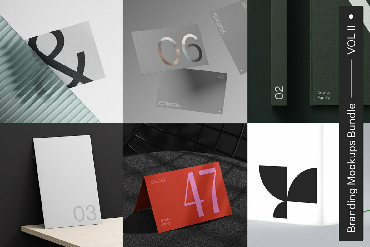 Branding Mockup Bundle VOL II 1