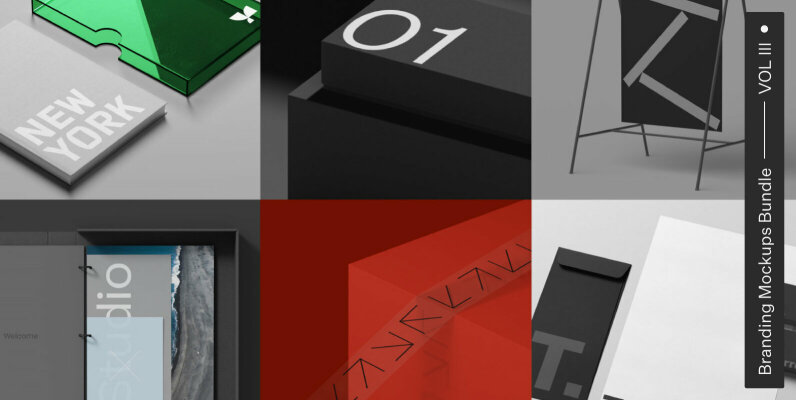 Branding Mockup Bundle VOL III