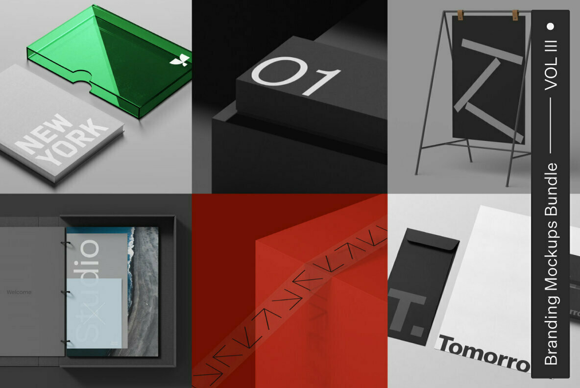 Branding Mockup Bundle VOL III 1