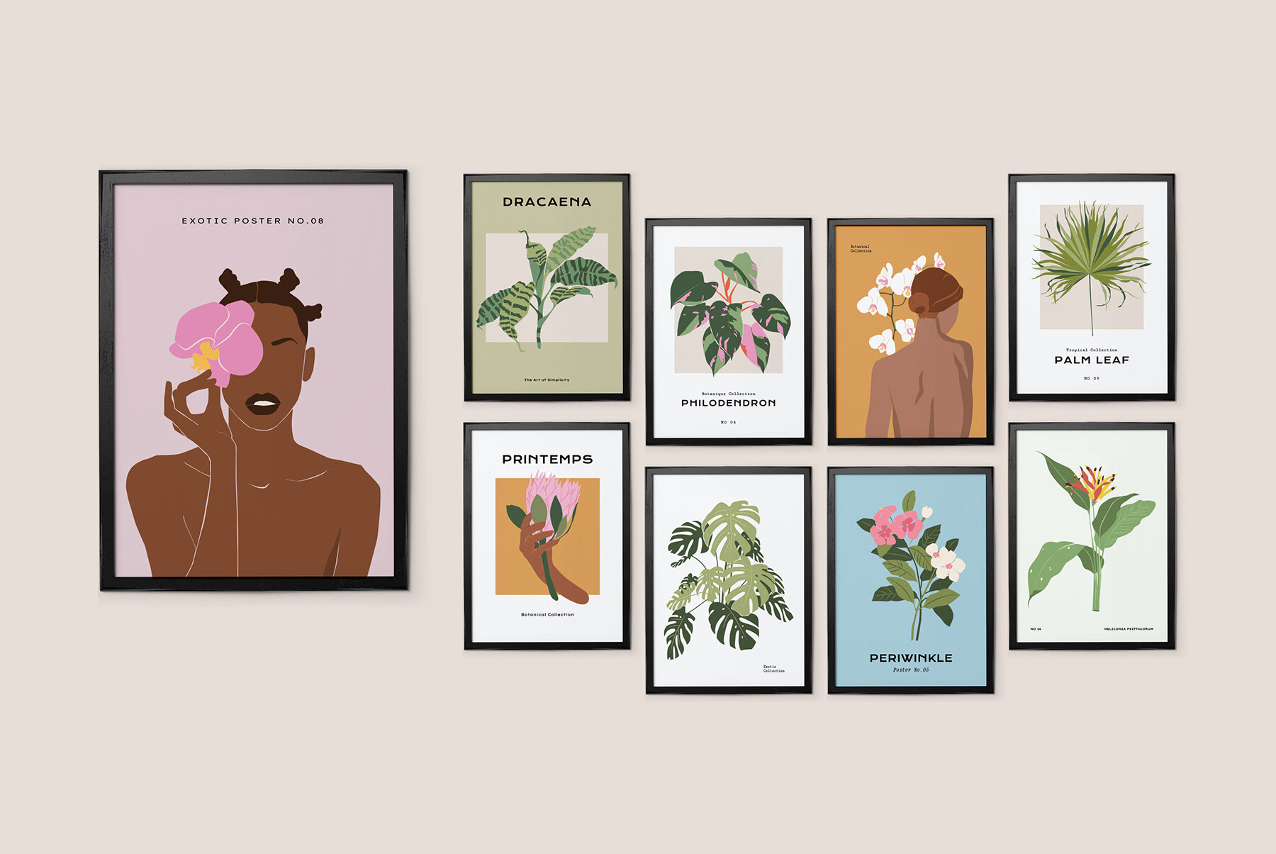 Tropical Prints Posters 15