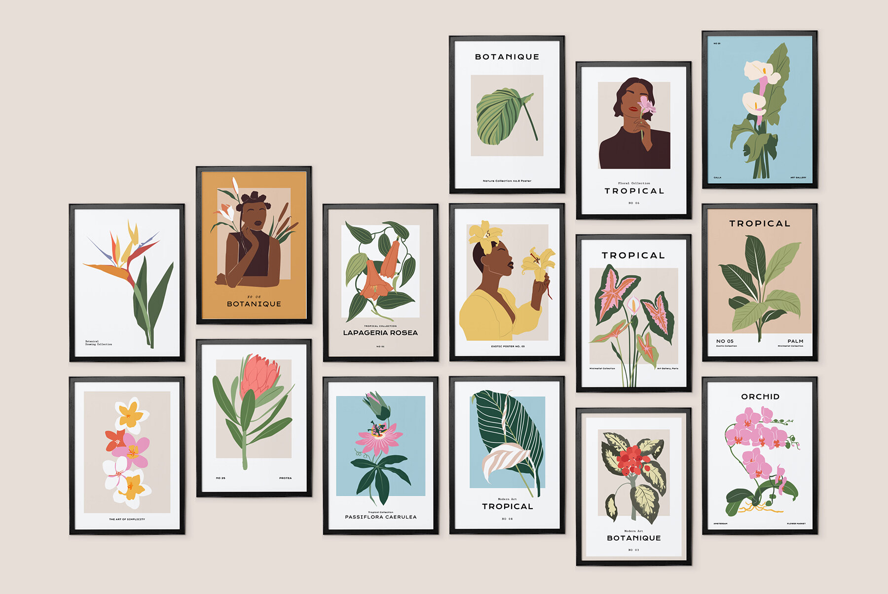 Tropical Prints Posters 17