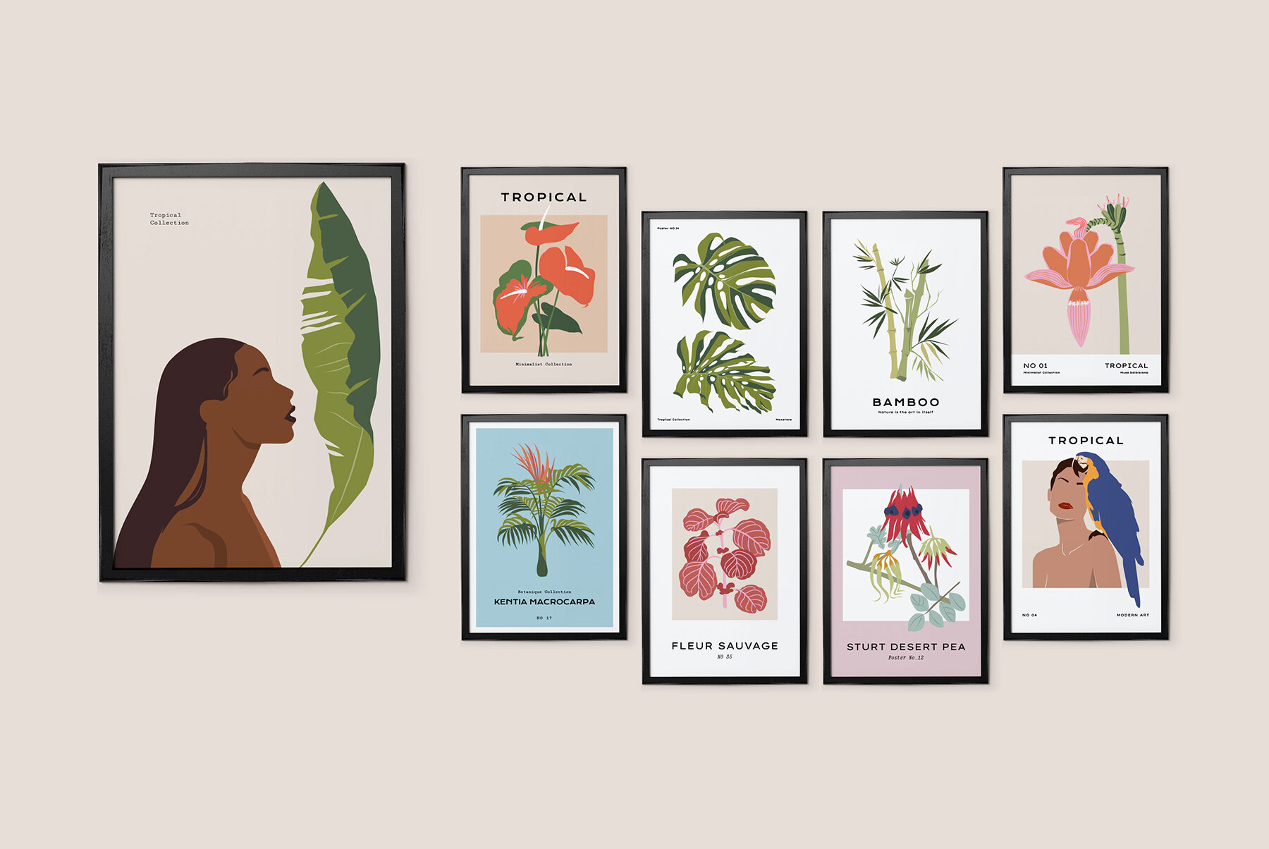 Tropical Prints Posters 19