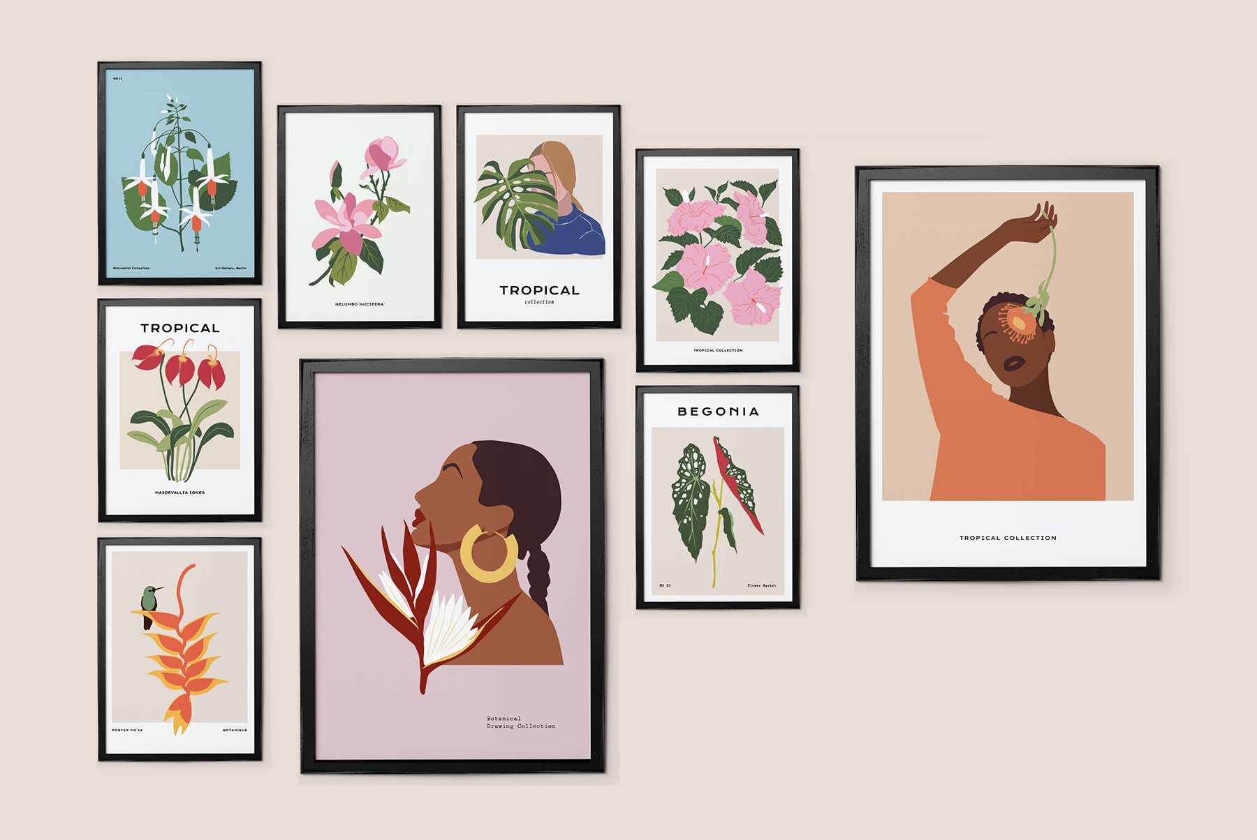 Tropical Prints Posters 20