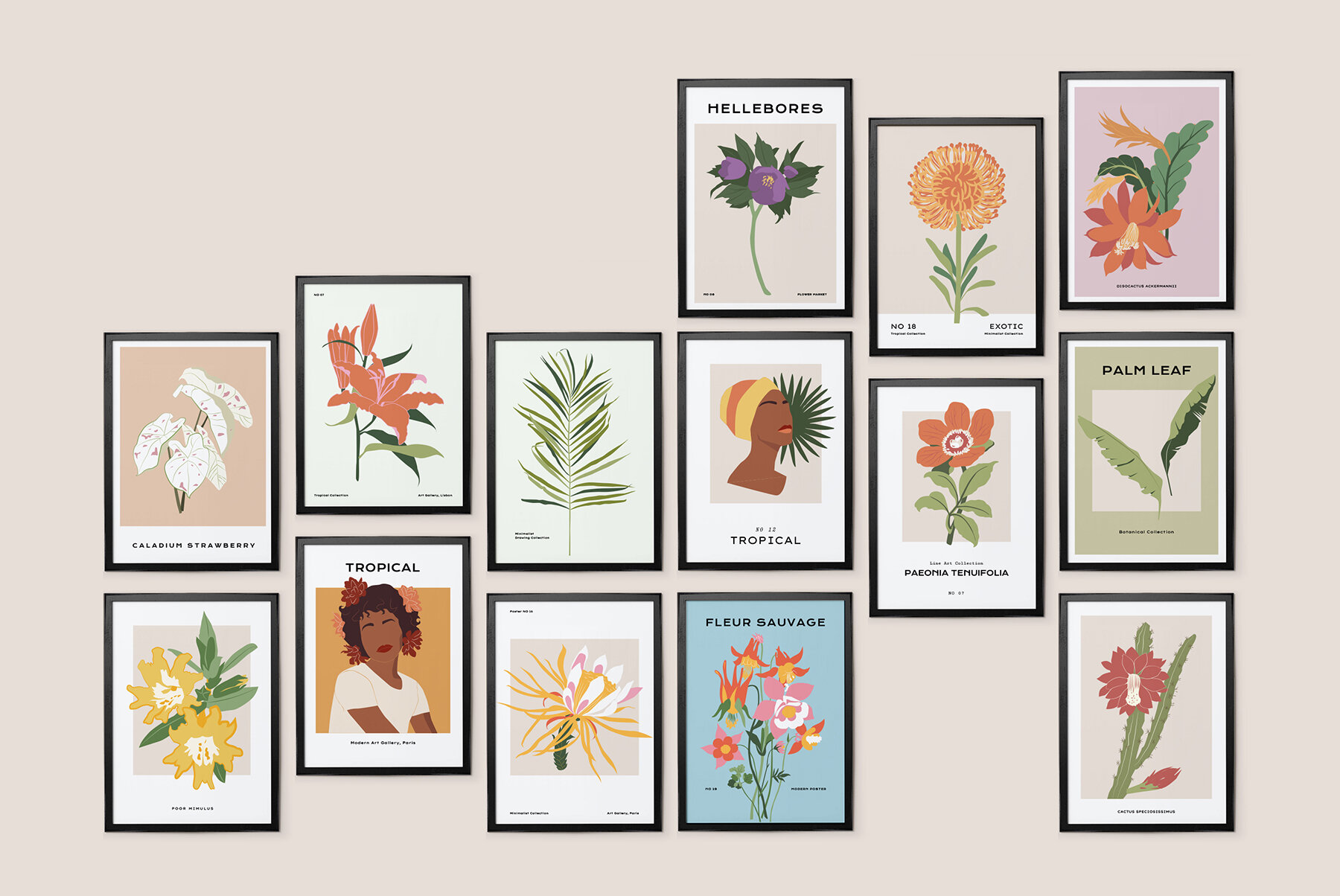 Tropical Prints Posters 21