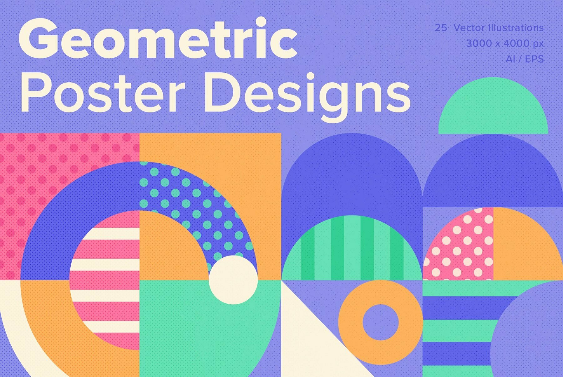 Geometric Poster Designs 1