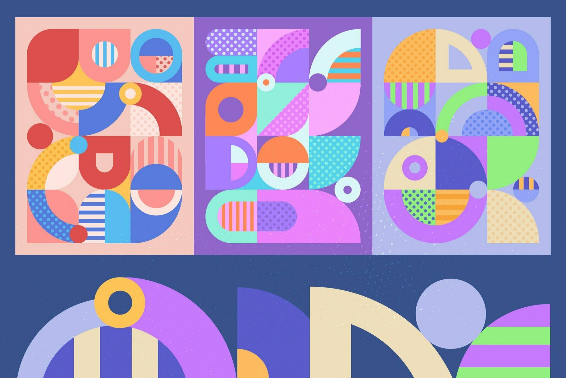 Geometric Poster Designs 2