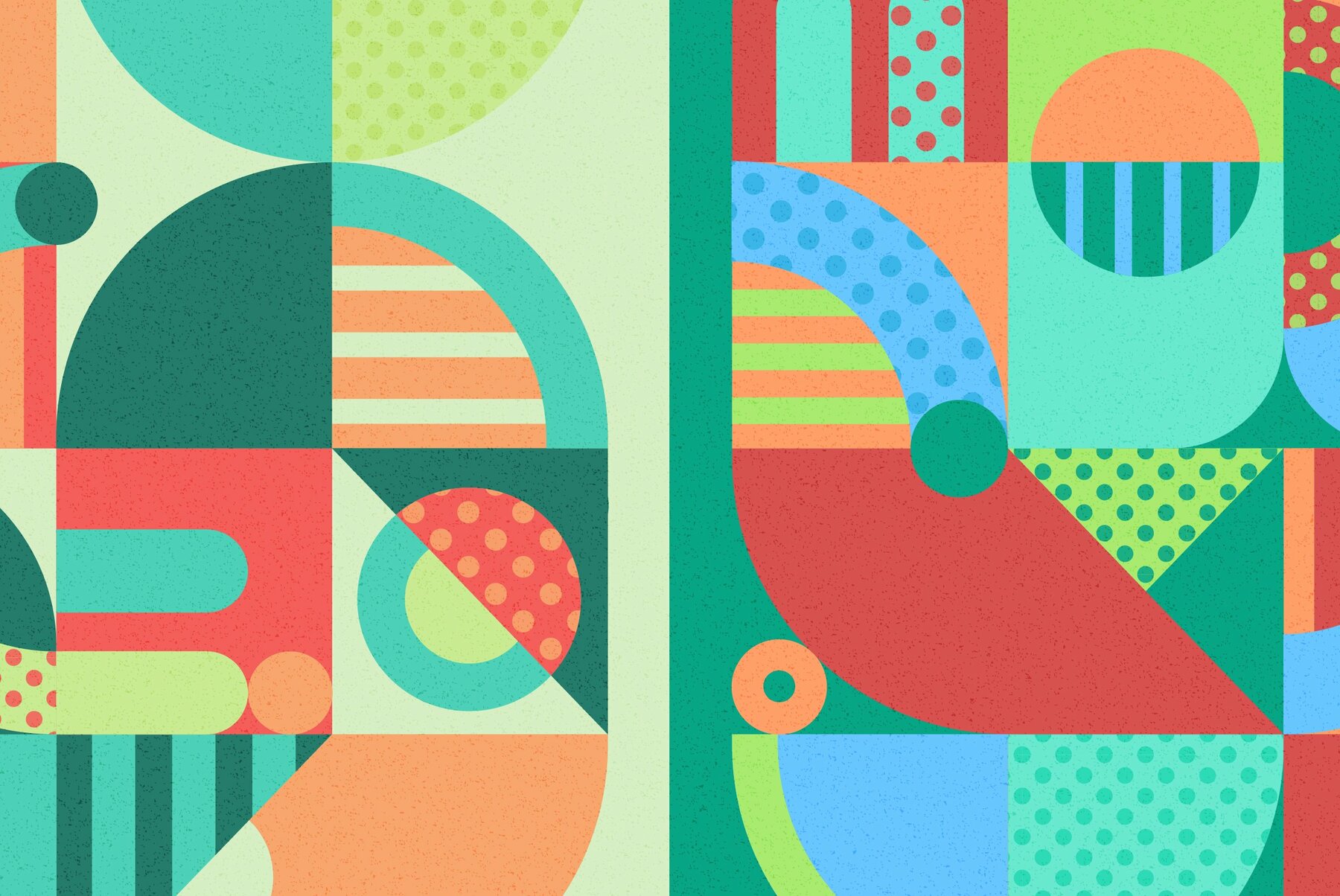 Geometric Poster Designs 6