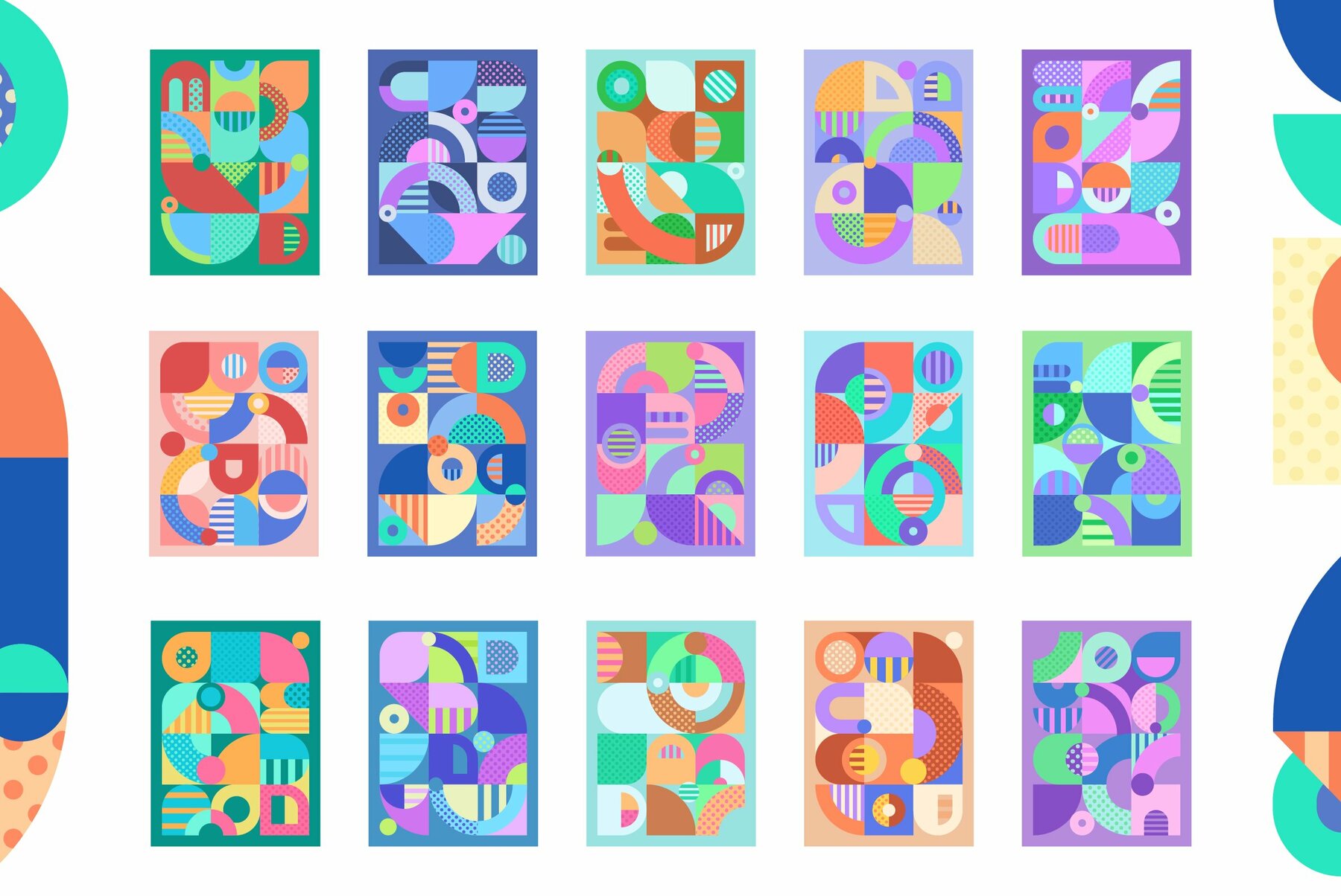 Geometric Poster Designs 8