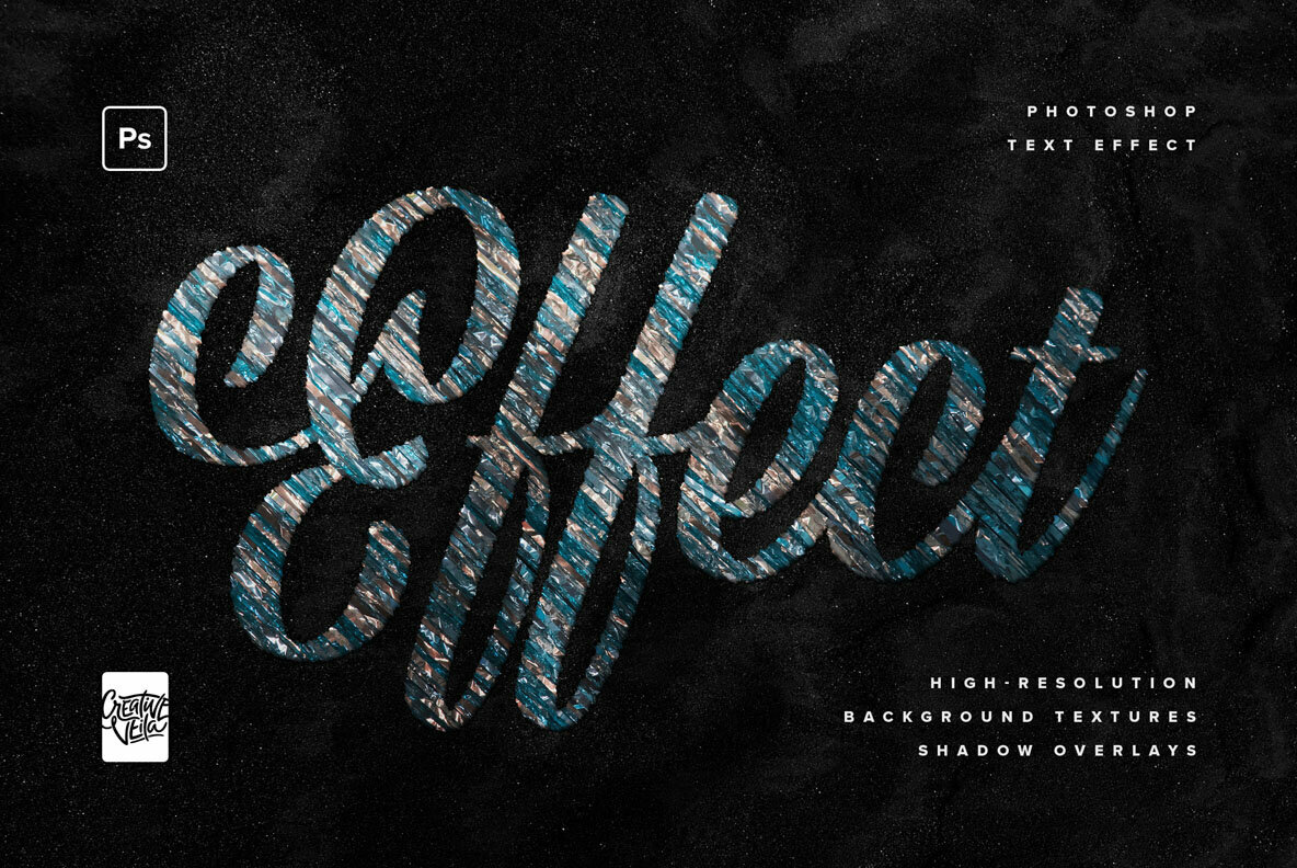 Glitter Photoshop Text Effects Pack 5