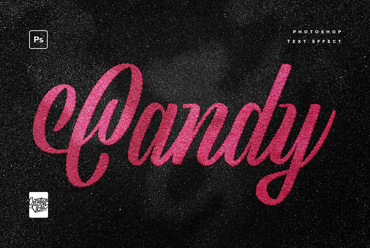 Glitter Photoshop Text Effects Pack 7