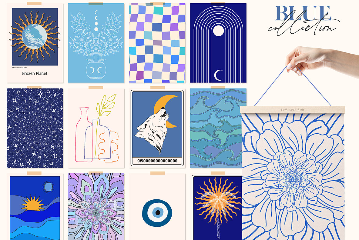 Modern Print Kit Posters   Graphics 7