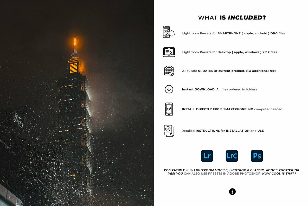 Lightroom Presets Moody Film F1 Lightroom Presets Moody Film F1