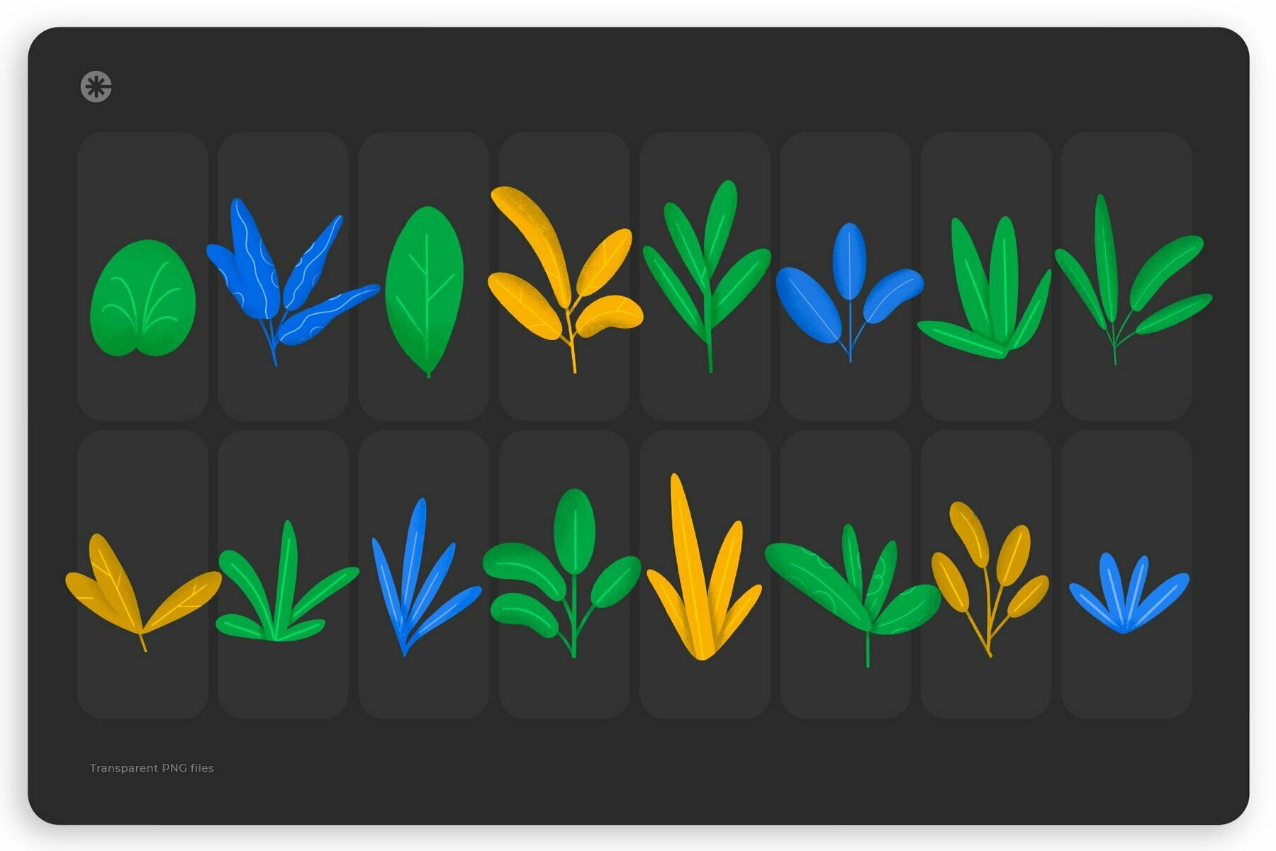 GROW Hand Drawn Floral Graphics 5