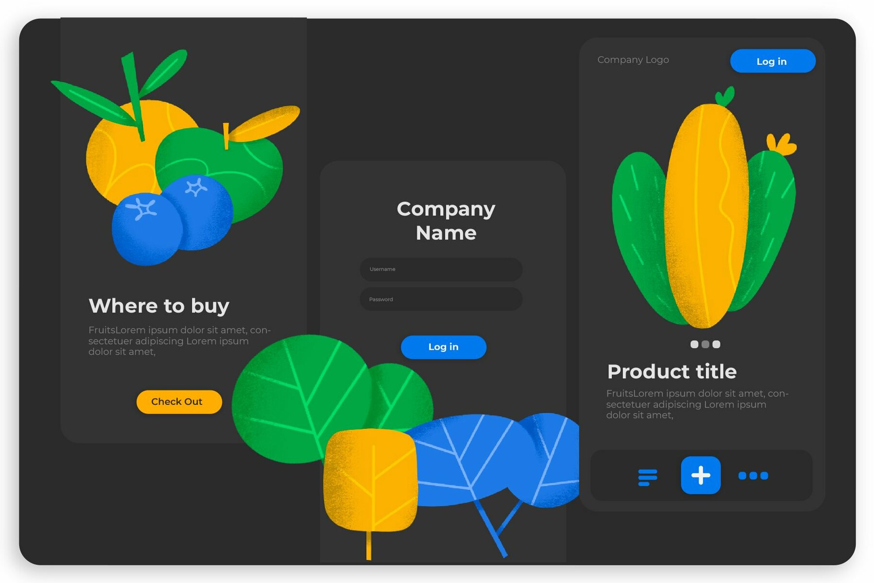 GROW Hand Drawn Floral Graphics 9