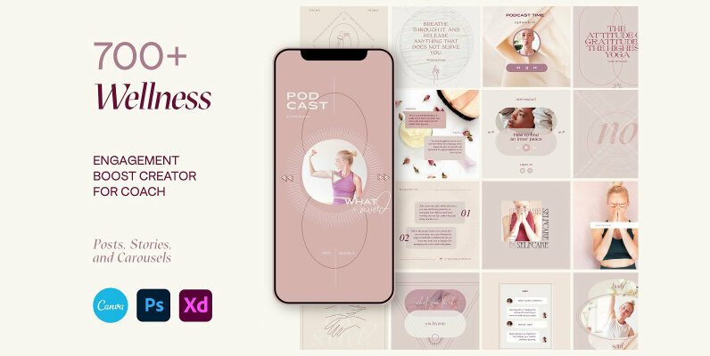 Wellness Social Media Kit