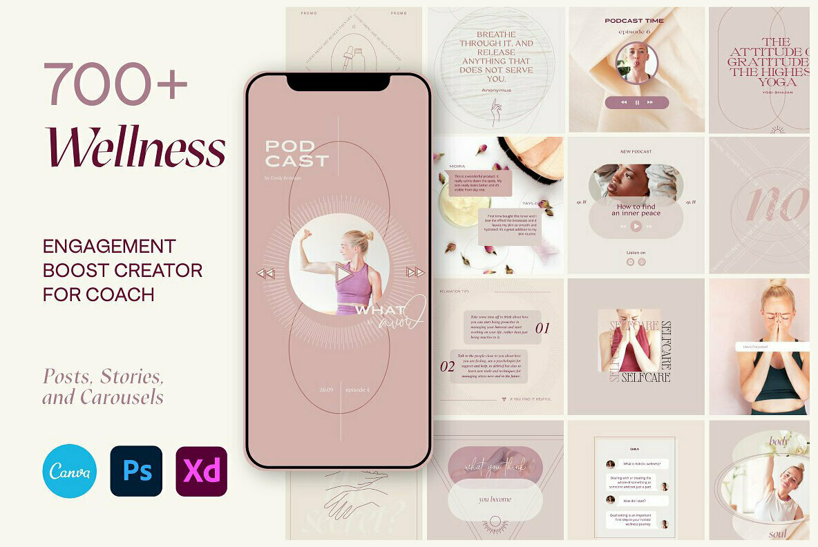 Wellness Social Media Kit 1