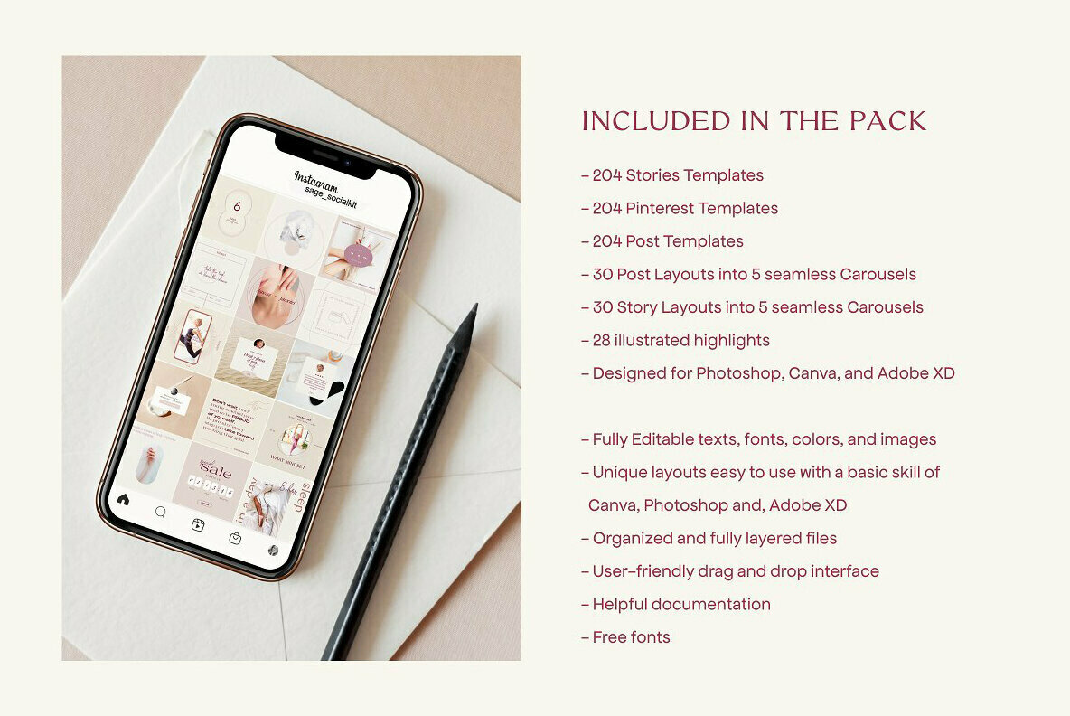 Wellness Social Media Kit 3