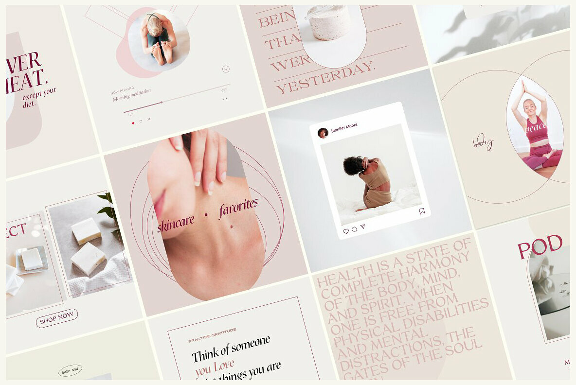 Wellness Social Media Kit 4