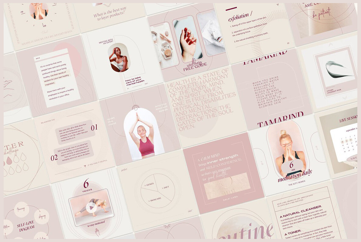 Wellness Social Media Kit 8