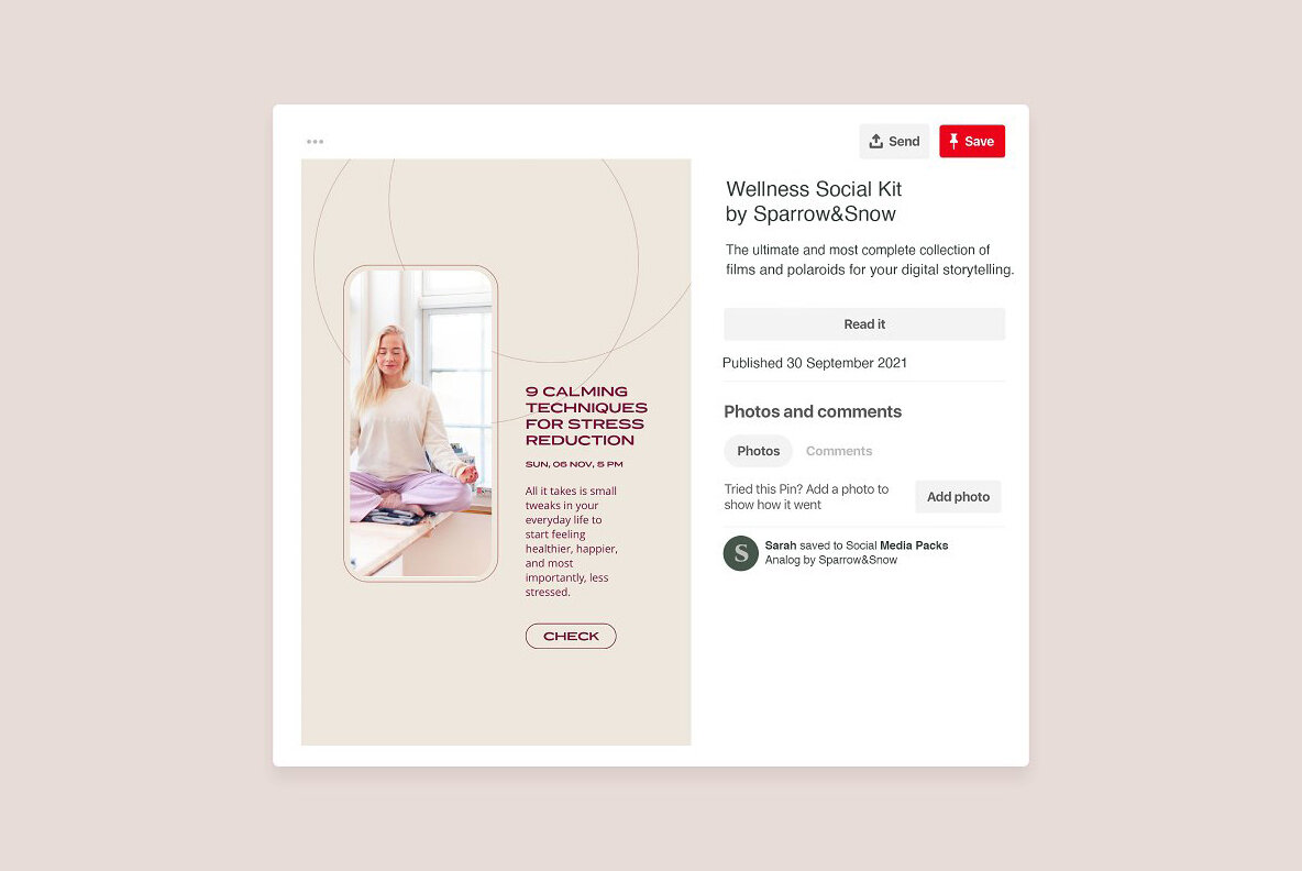 Wellness Social Media Kit 9