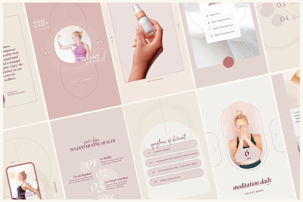 Wellness Social Media Kit 13