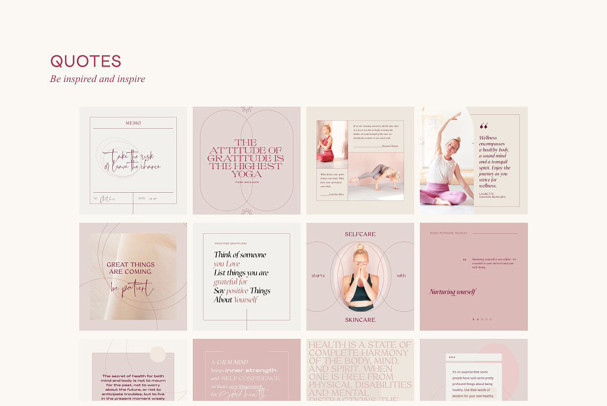 Wellness Social Media Kit 16