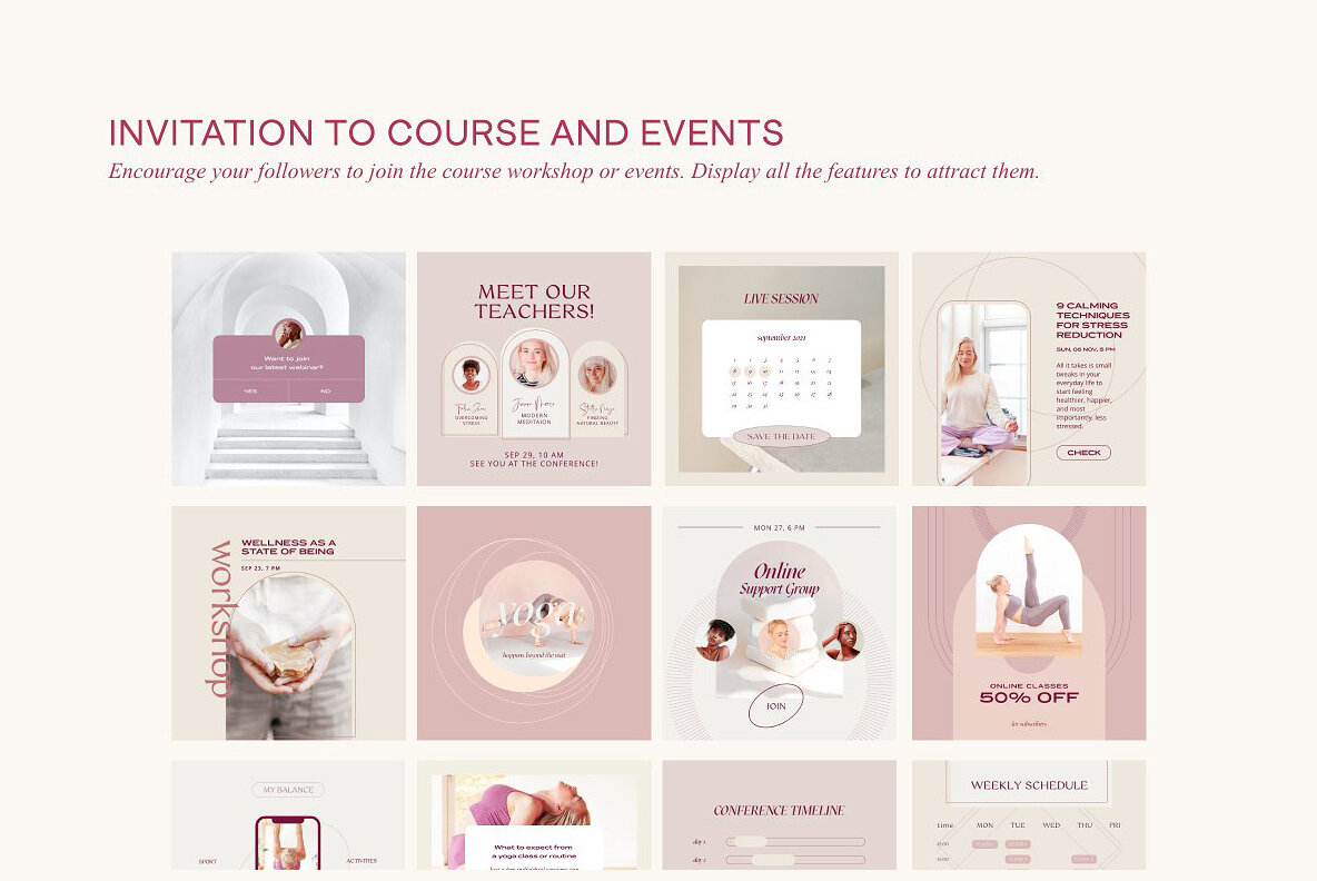 Wellness Social Media Kit 25