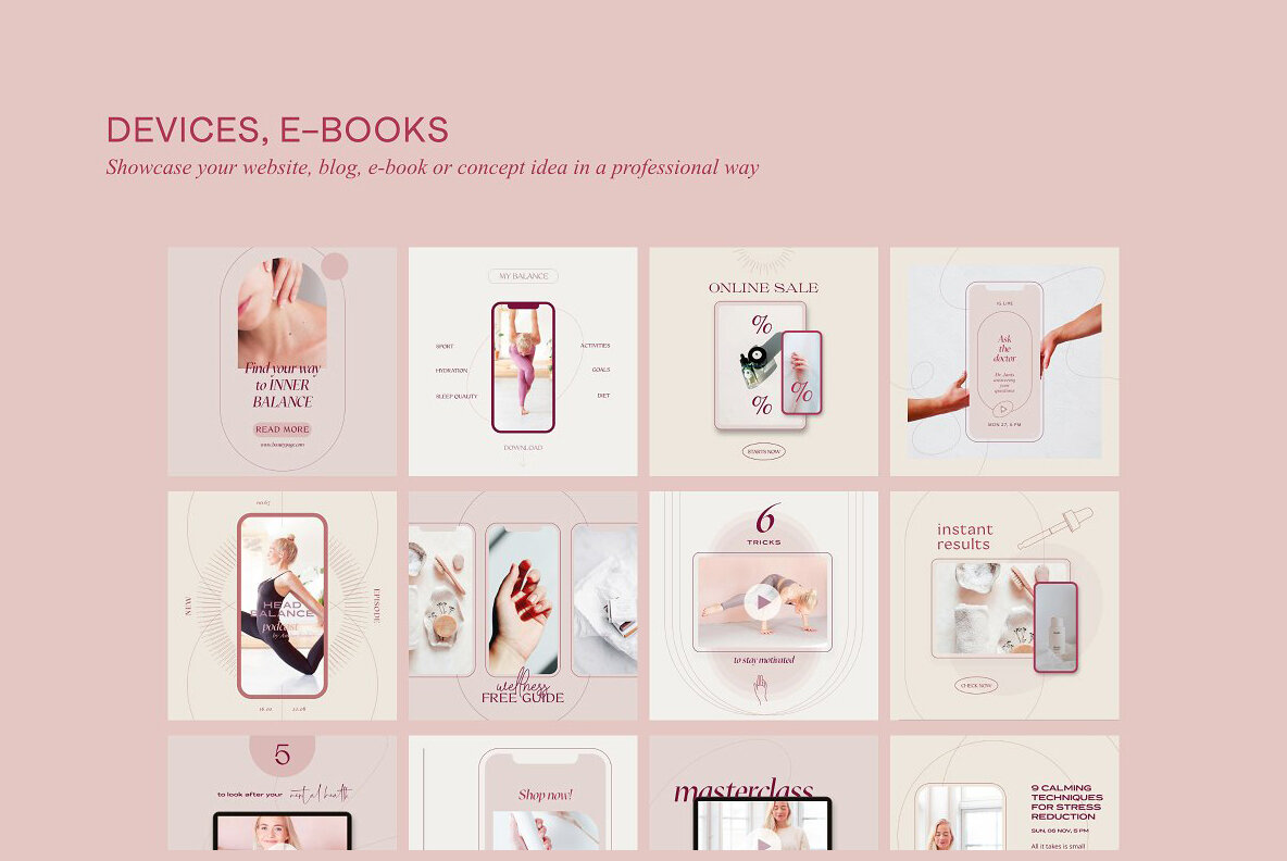 Wellness Social Media Kit 26