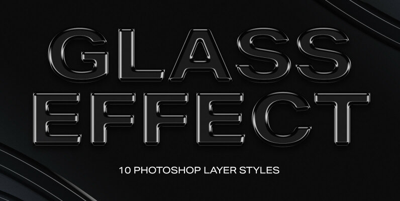 Glass Effect Photoshop Styles