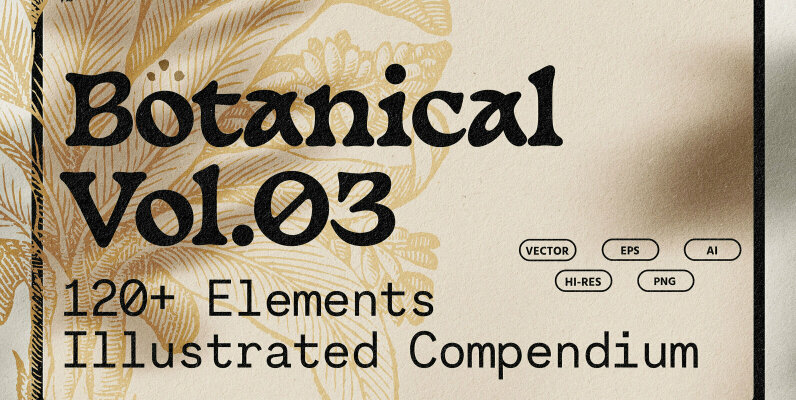 Botanical Illustrations Vol 3