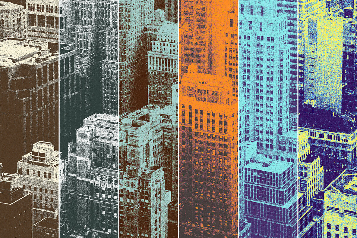 Grain Risograph Photo Effect Grain Risograph Photo Effect